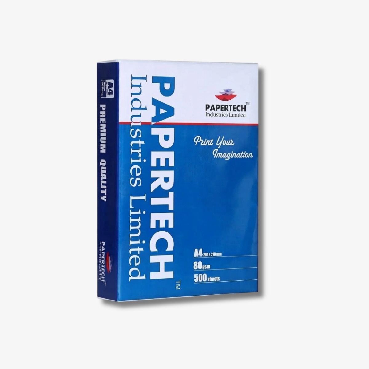 Papertech 80 GSM A4 Offset Paper 1 Rim 500 Sheets