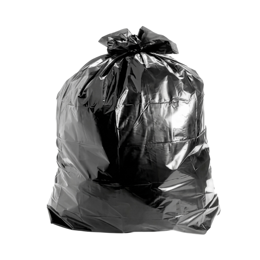 Trash Bag Black 18×24 Inch 30 Pcs