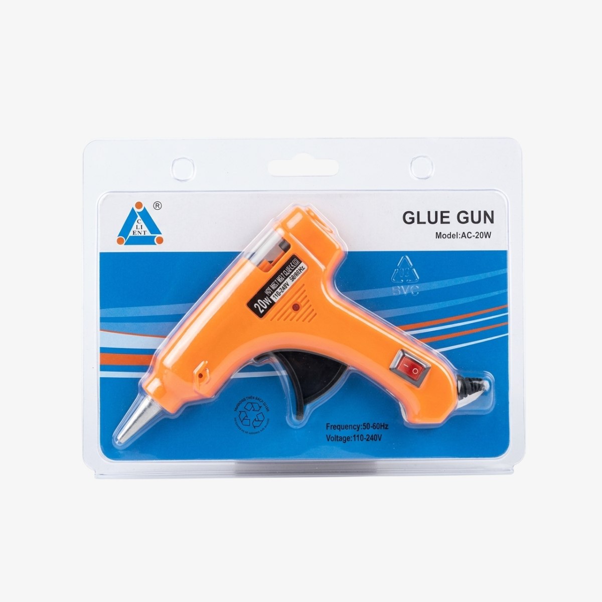Electric Hot Melt Glue Gun Mini Random Color AC-20W 1 Pc