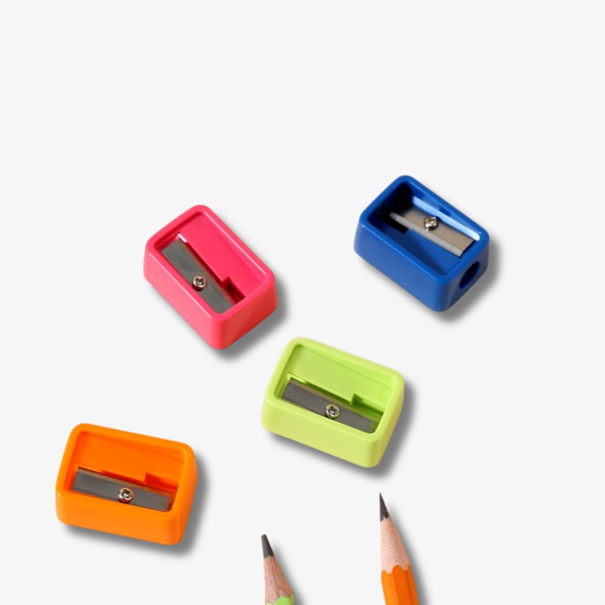 iSelect Assorted Sharpener 4 Pcs ESP2311 Multicolor