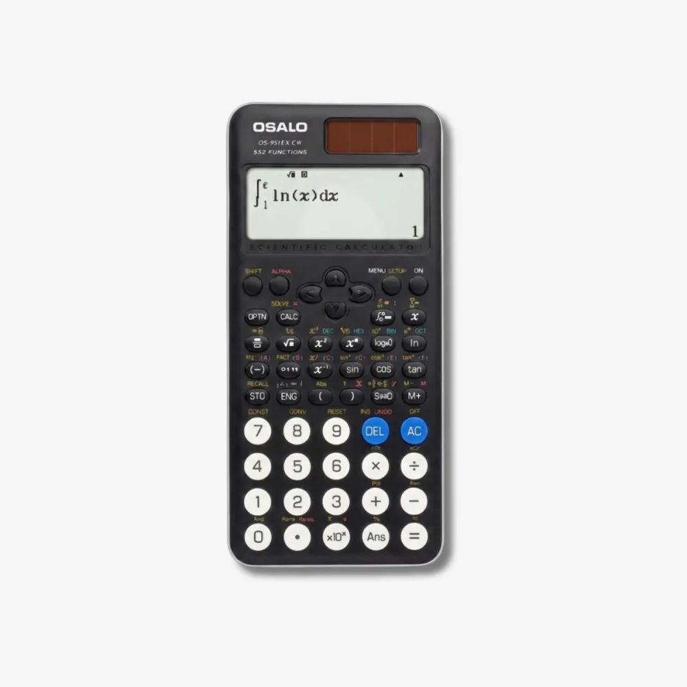 Osalo Scientific Calculator OS-991EX Black 1 Pc 552 Functions with 12 Months Service Warranty