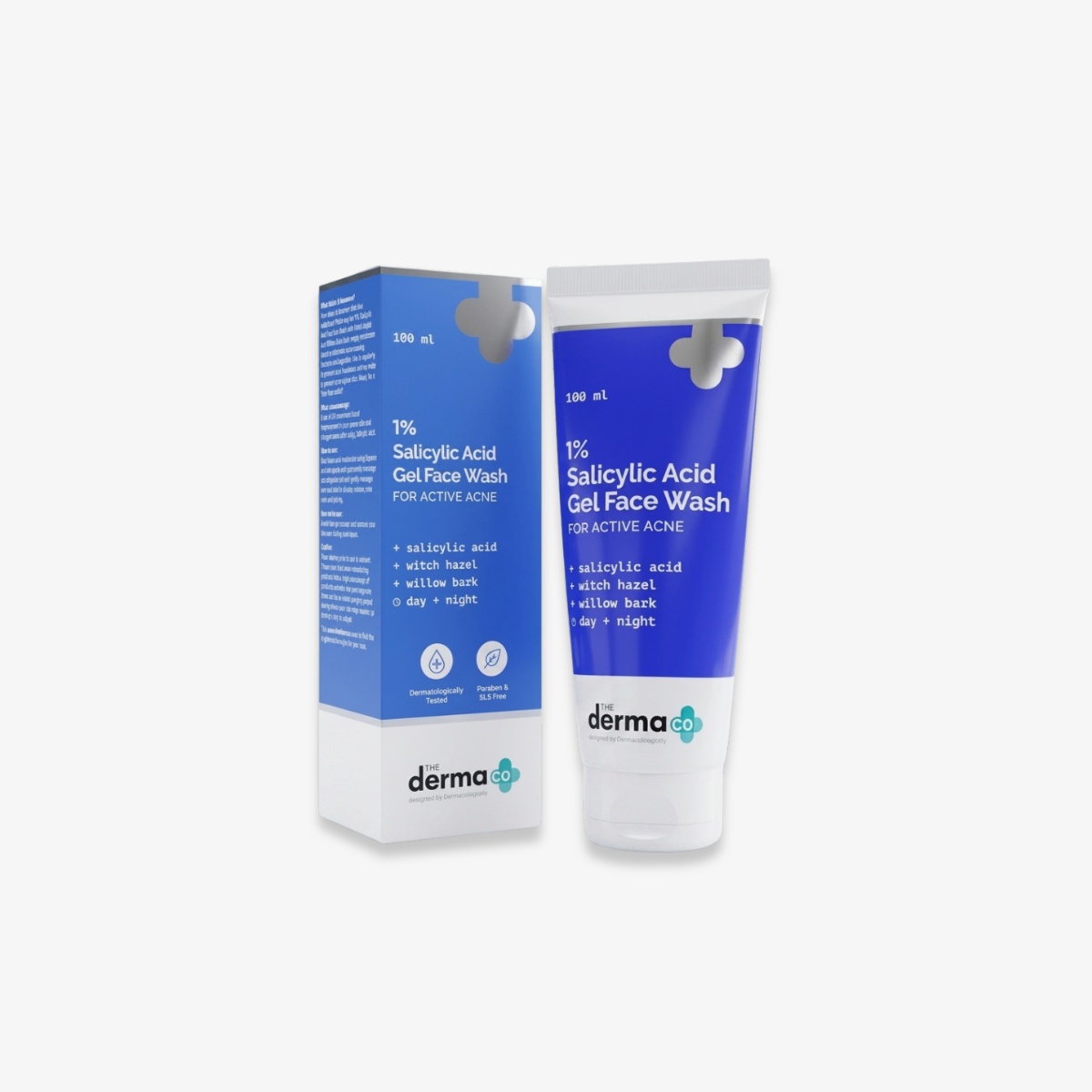 Derma 1% Salicylic Acid Gel Face Wash with Salicylic Acid & Witch Hazel 100 ml