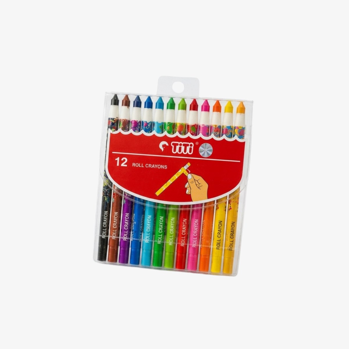 TiTi Roll Crayon ‍Set 12 Colors