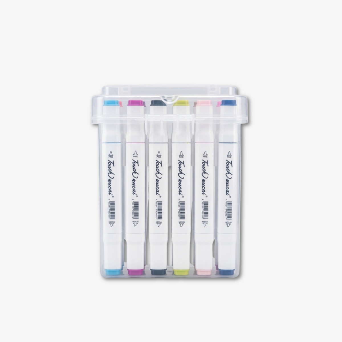Touch Kucai Dual Tip Art Marker Set 24 Pcs