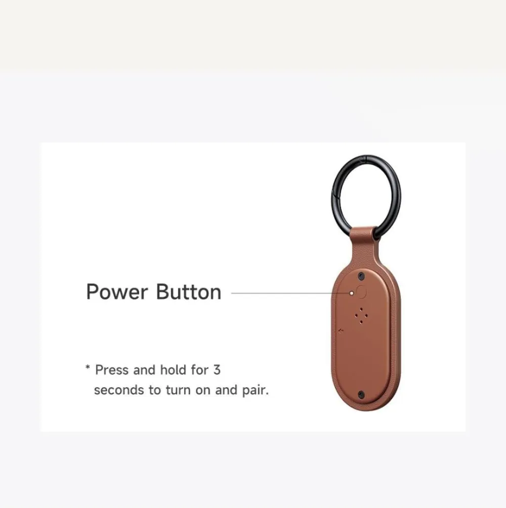 Mcdodo Napa Pro Portable Keyring Find My Locator (AT-3841)  Protect Your Bag/Keys with Apple Find My App with 12 Month Official Waranty