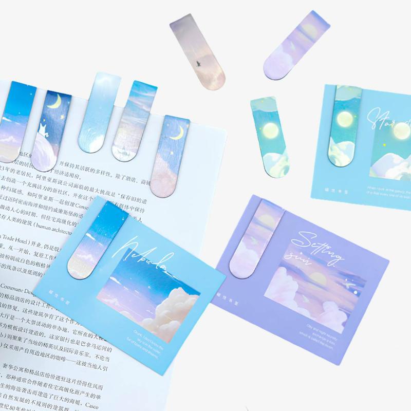 Moonlight Magnetic Bookmark 1 Pc