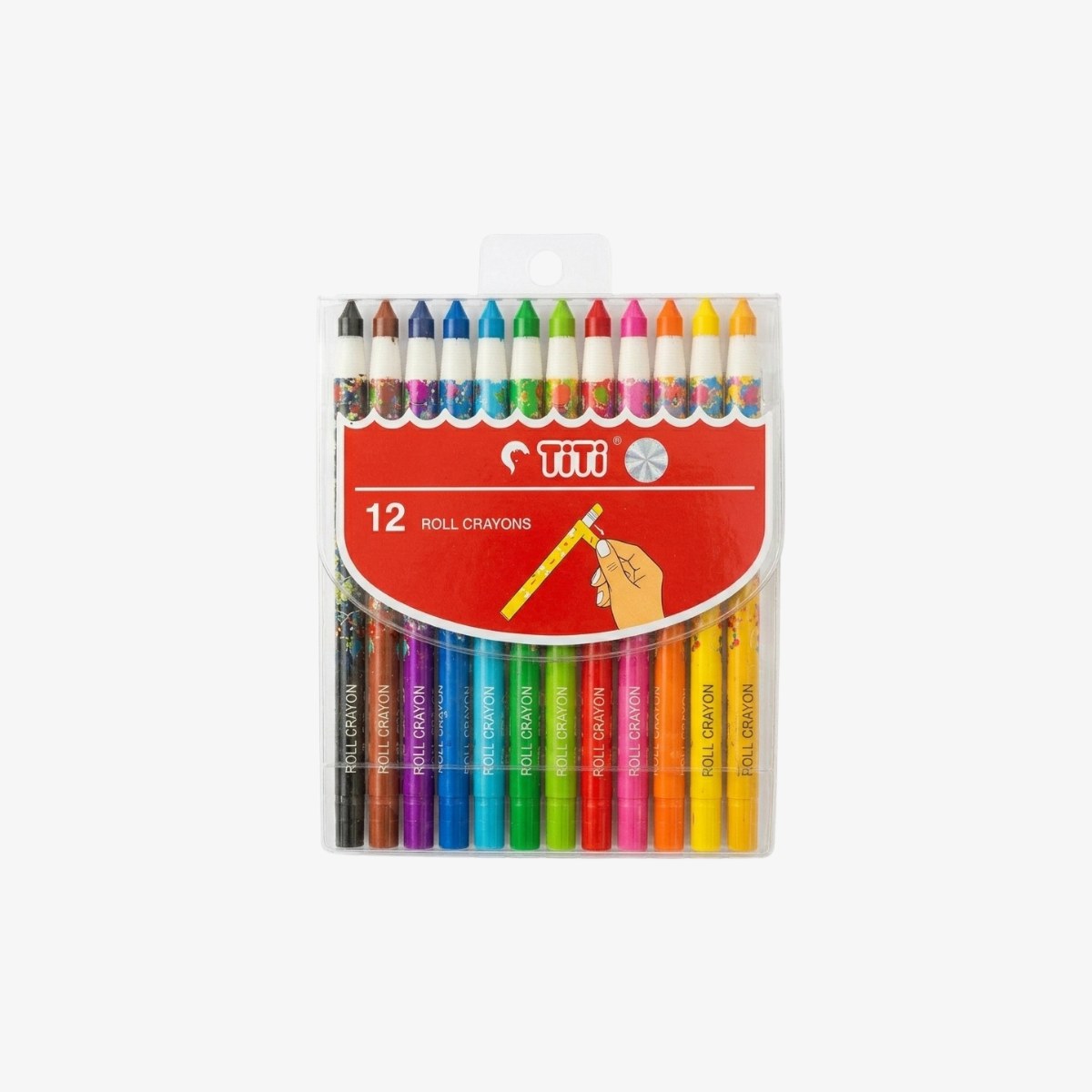 TiTi Roll Crayon ‍Set 12 Colors