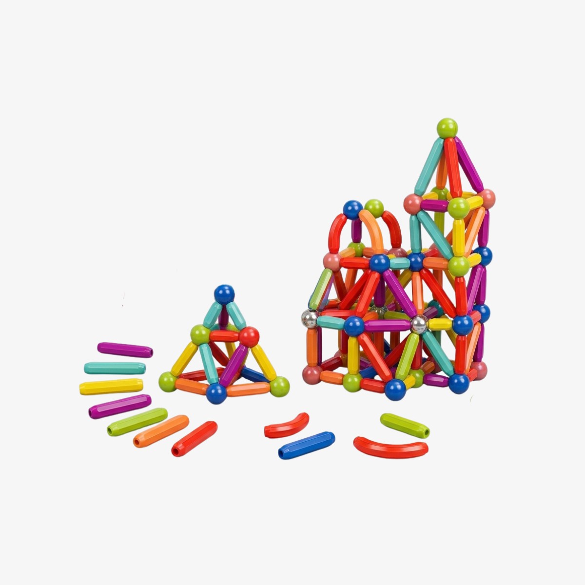 Magnetic Block Building Toy Set 42 Pcs for Kids
