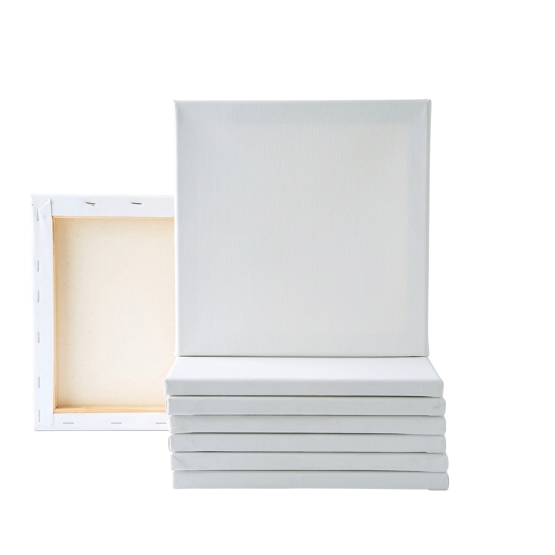 White Canvas 6×6 Inch