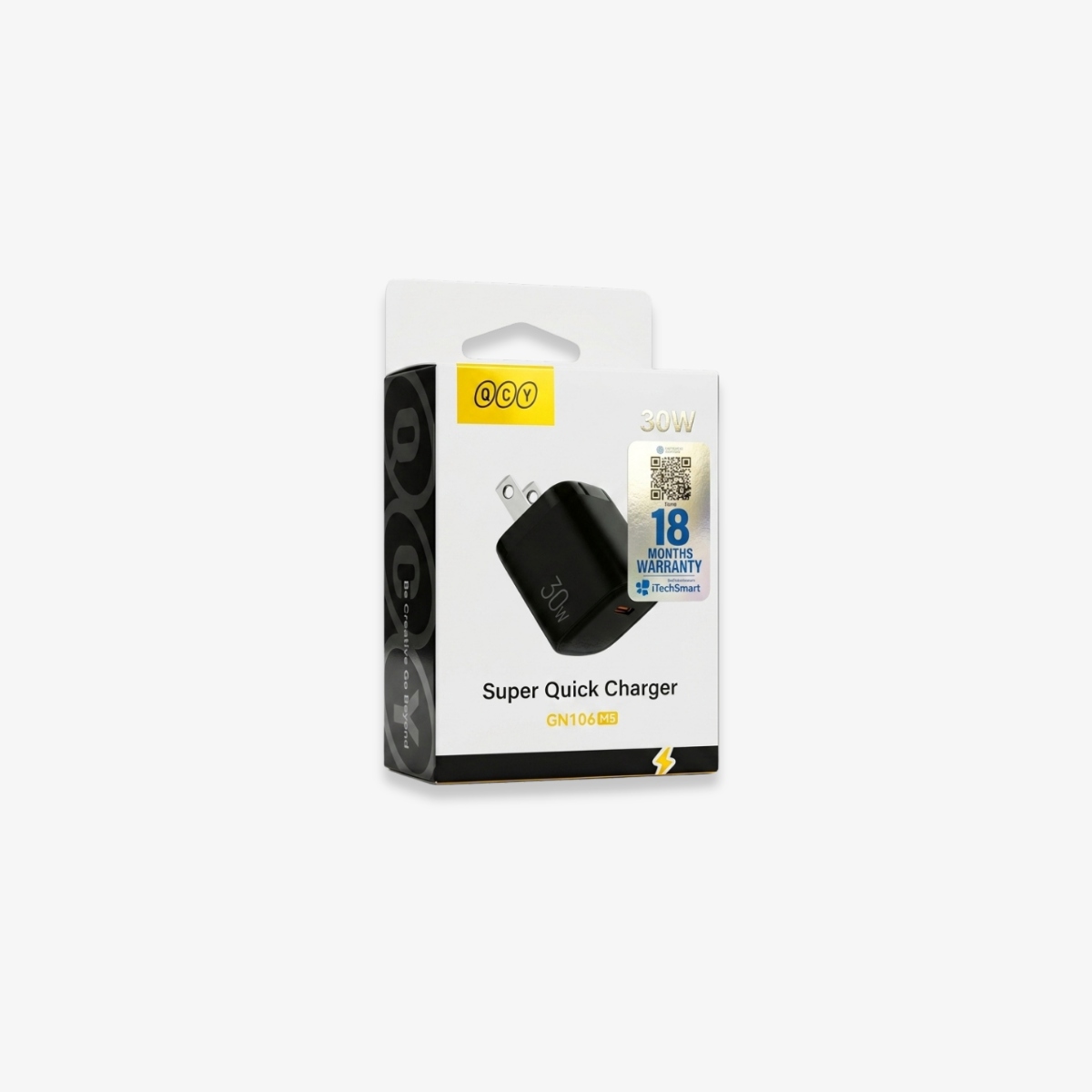 QCY 30W Super Quick Charger PD GN106MG