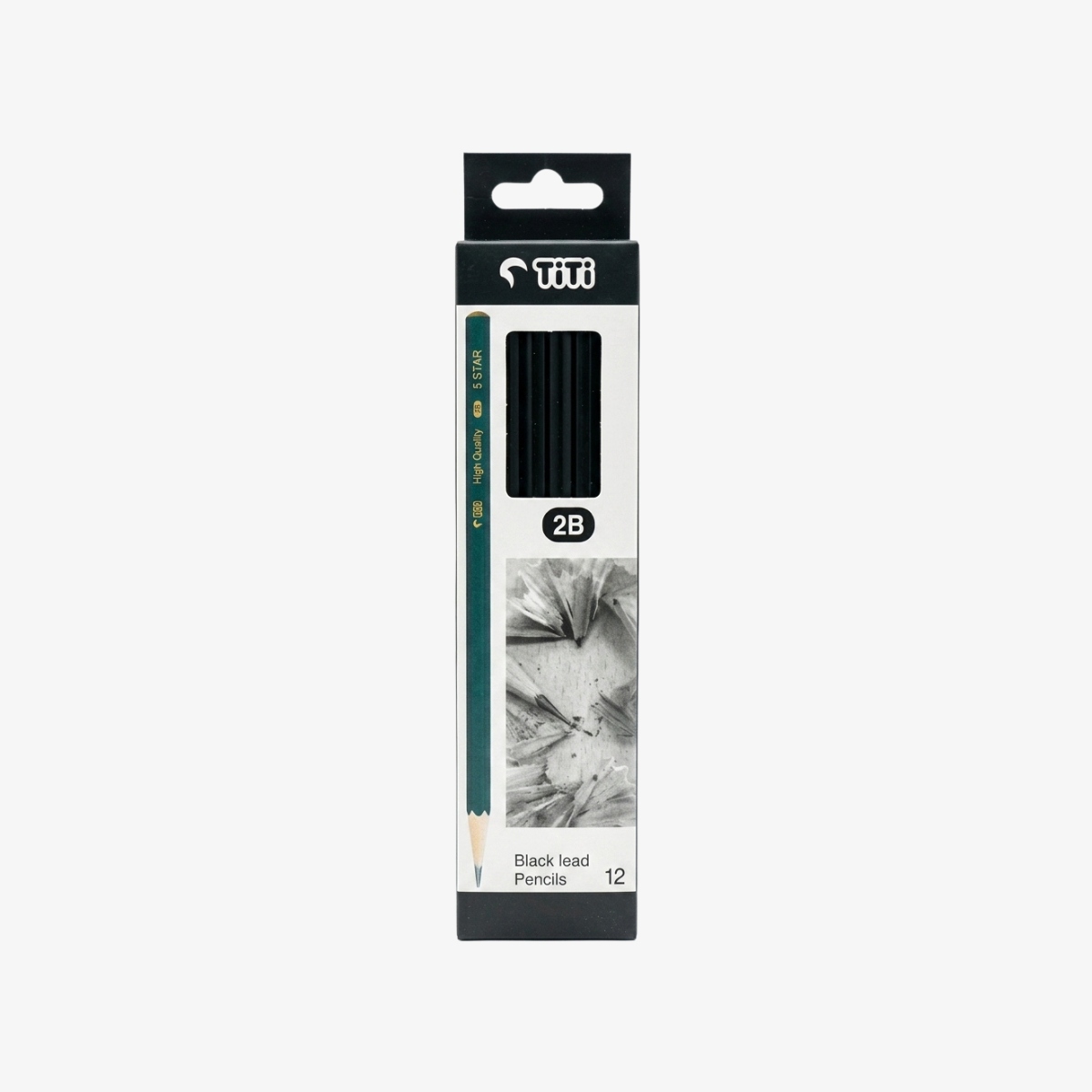 Titi 2B Pencil 12 Pcs Pack T-5SP2B Green