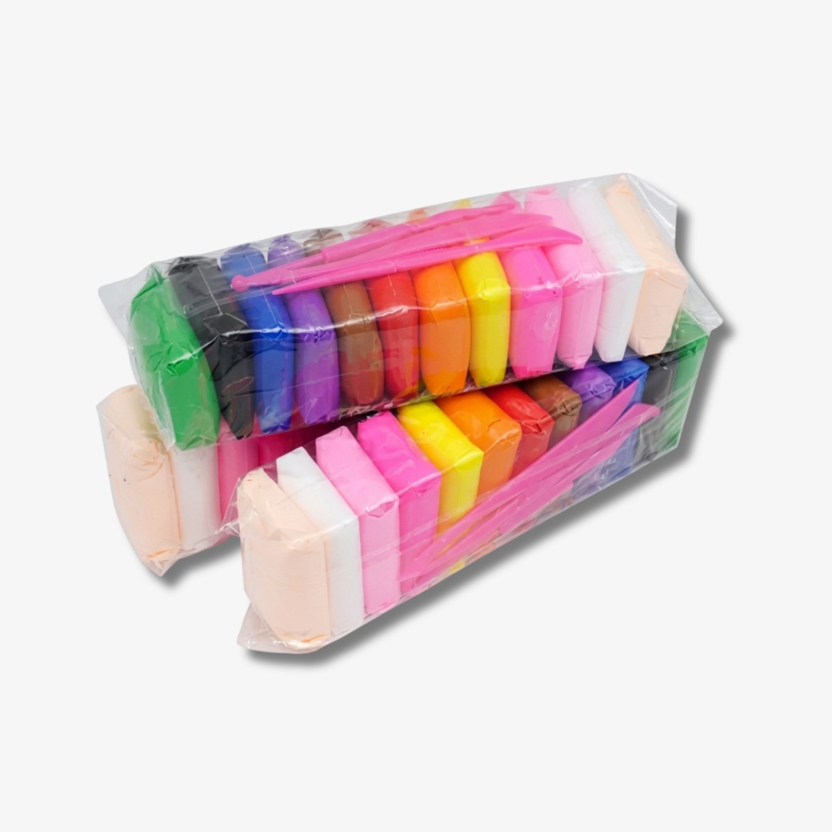 Super Light Soft Modeling Clay 12 Pcs Multicolor