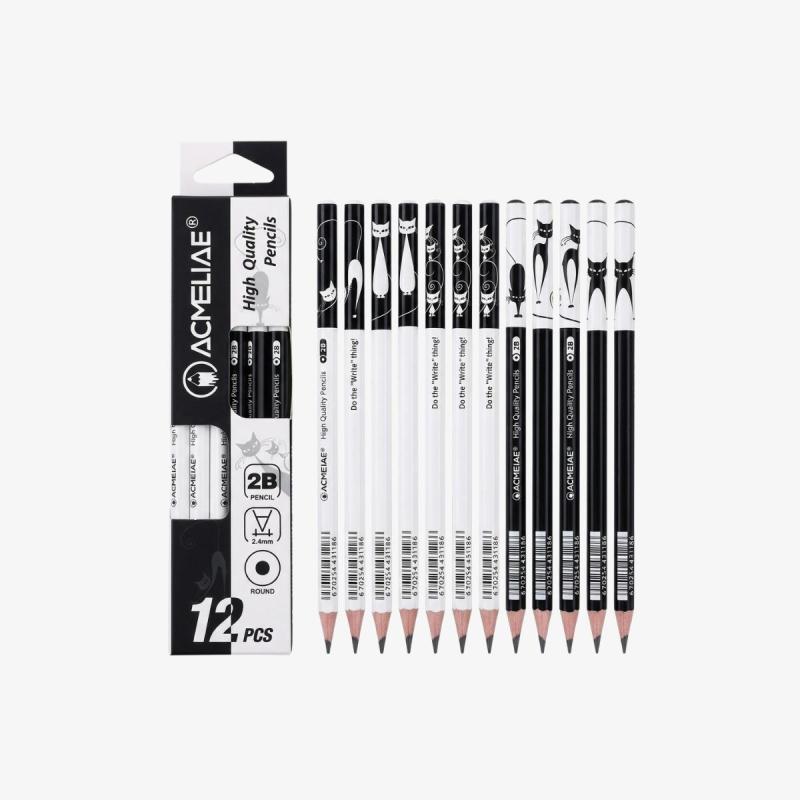 Acmeliae High Quality Pencils 2B 12 Pcs