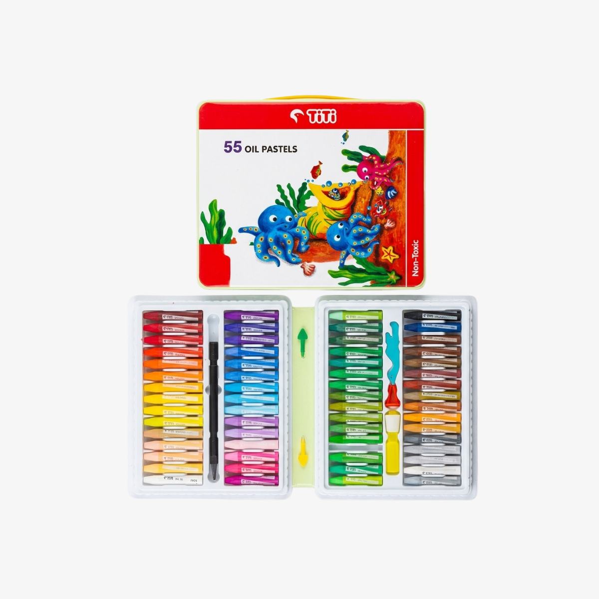Titi Oil Pastel 55 Shades Box Non Toxic
