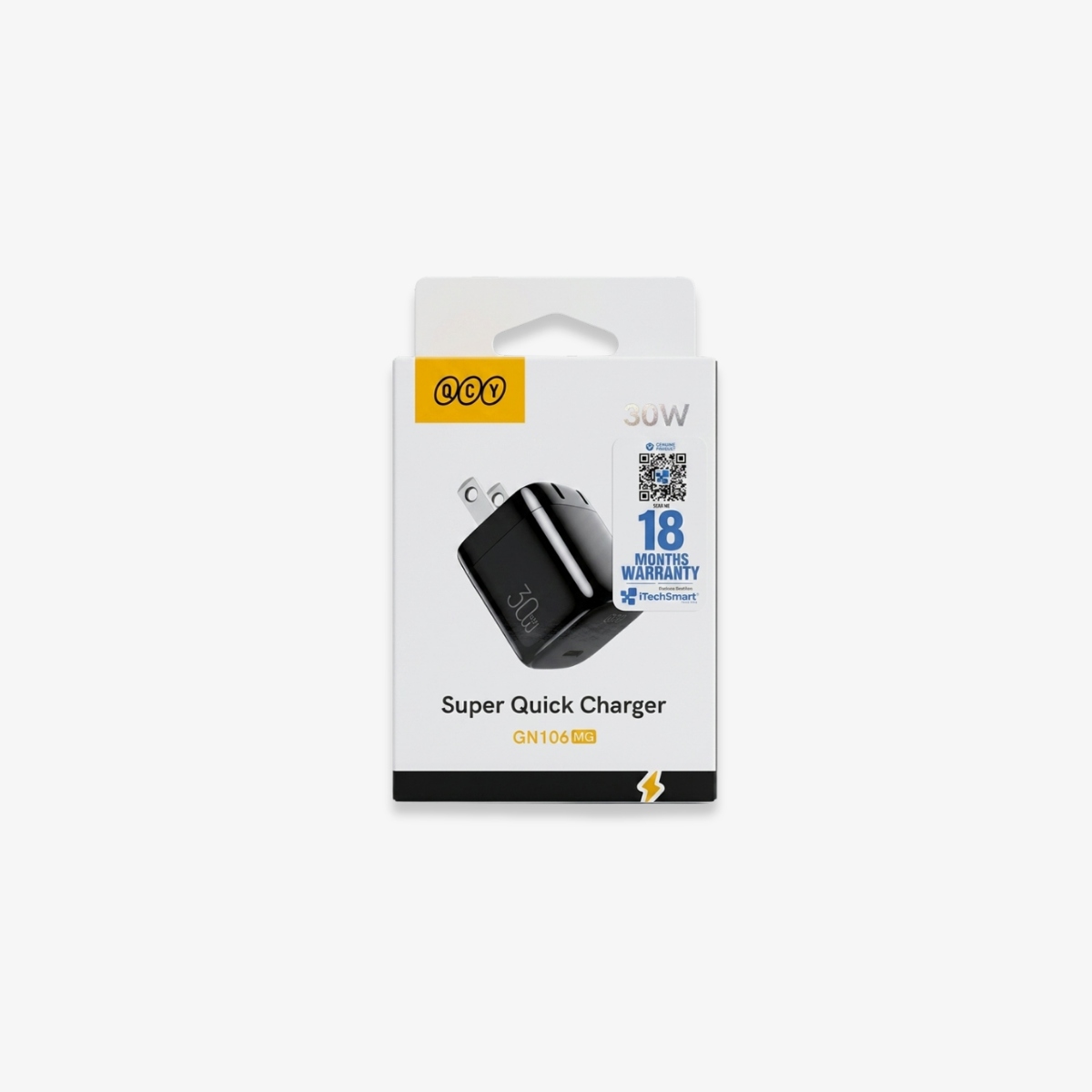 QCY 30W Super Quick Charger PD GN106MG