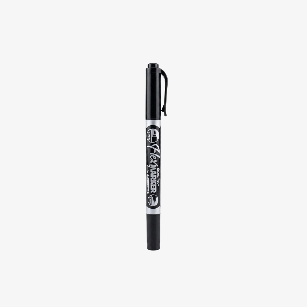 Flexoffice Twin Parmanent Marker FO-PM01
