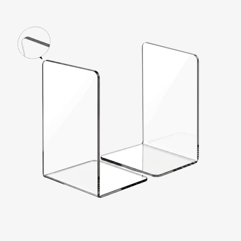 Acrylic Book Ends 2 Pcs