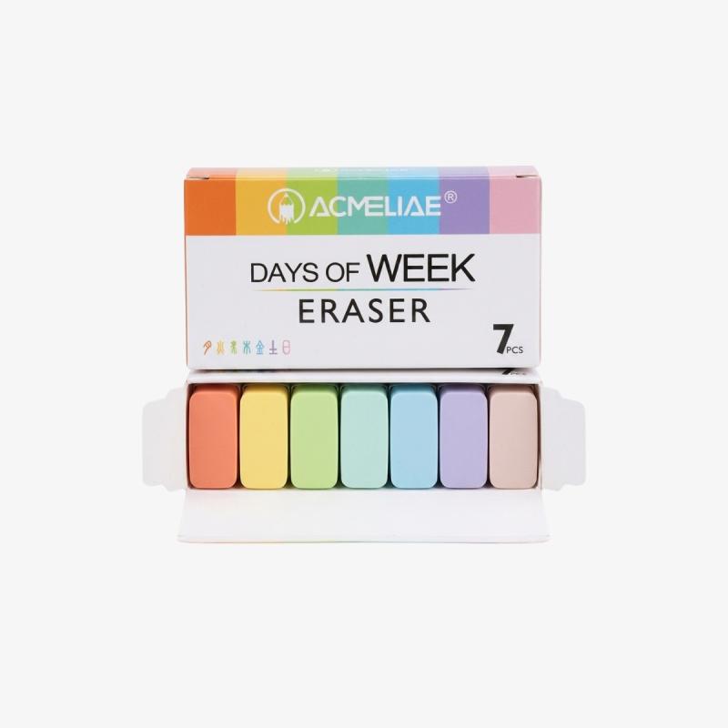 Acmeliae Days of Week Eraser ER-6080 7 Pcs