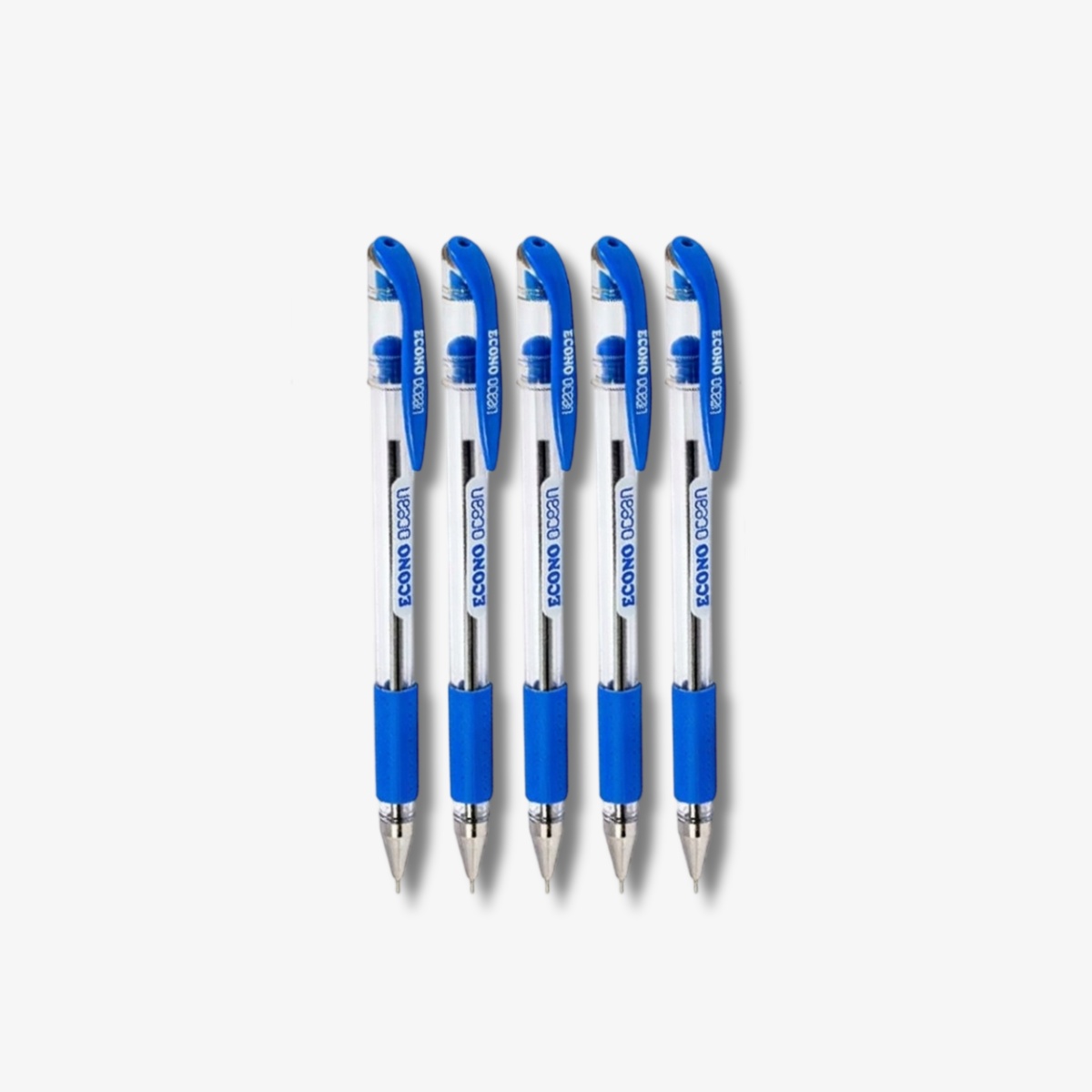 GQ Econo Ocean Ball Pen Blue 5 Pcs