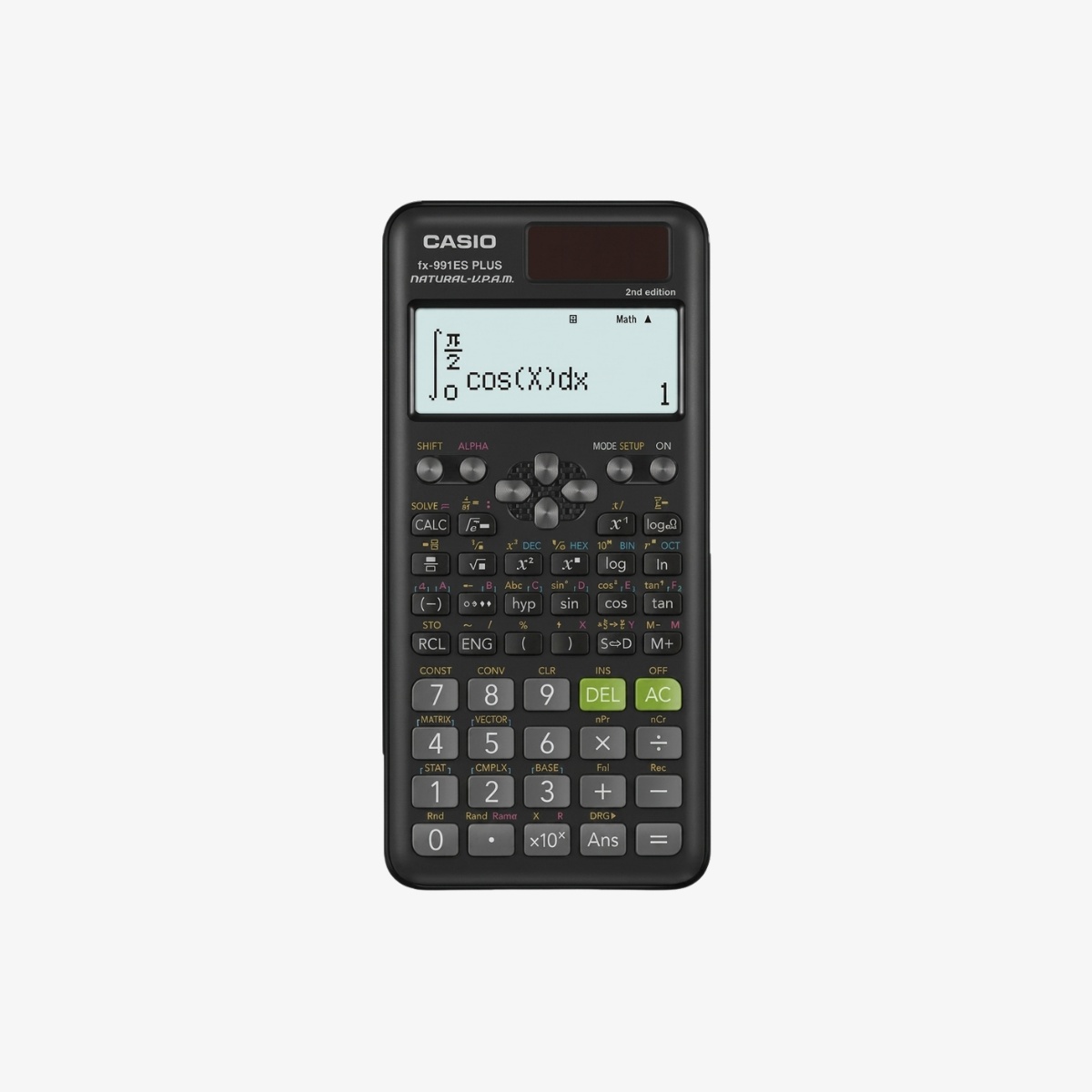Casio Scientific Calculator fx-991ES Plus 2nd Edition Black