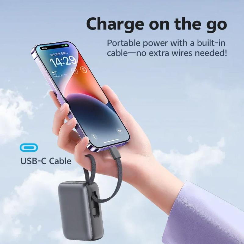 QCY 45W 20000mAh PD Fast Charging Power Bank PB20A