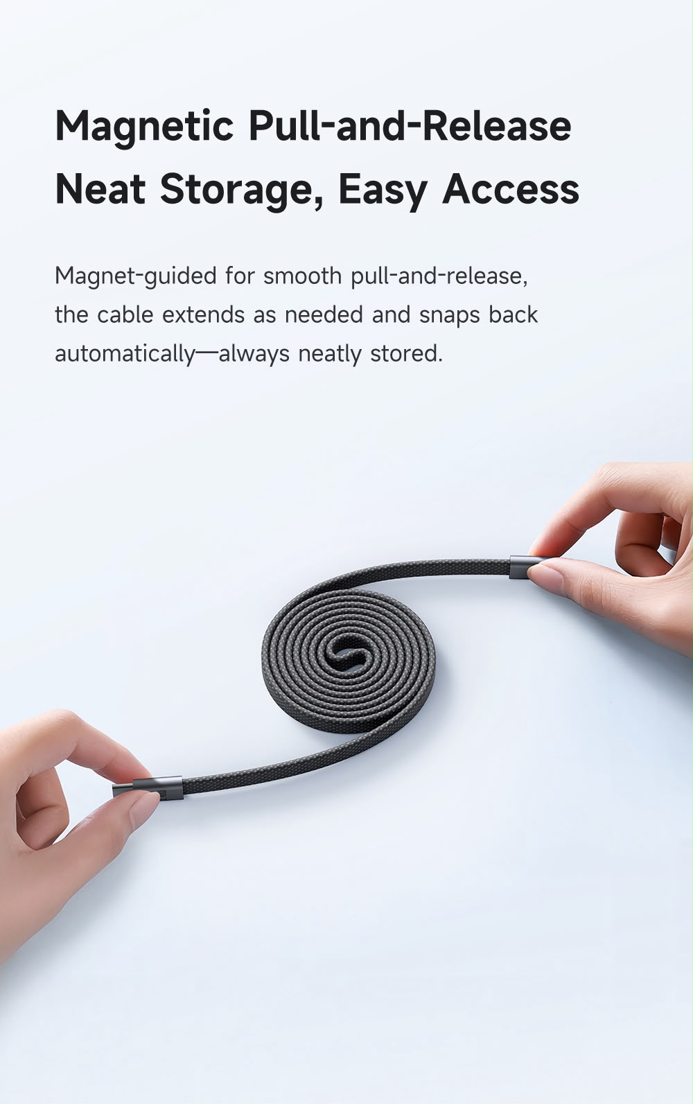 Mcdodo Cab Mage 240 USB-C to C Magnetic & Ultra-Slim Data Cable