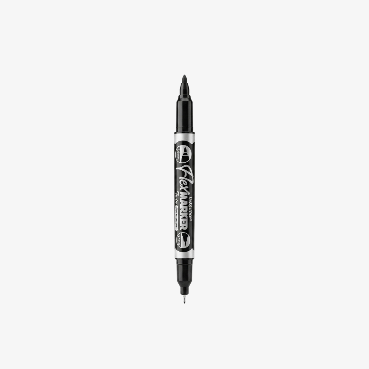 Flexoffice Twin Parmanent Marker FO-PM01
