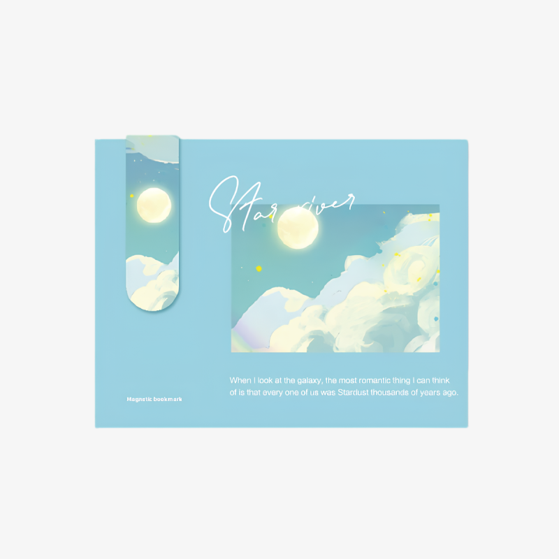 Stardust Magnetic Bookmark 1 Pc