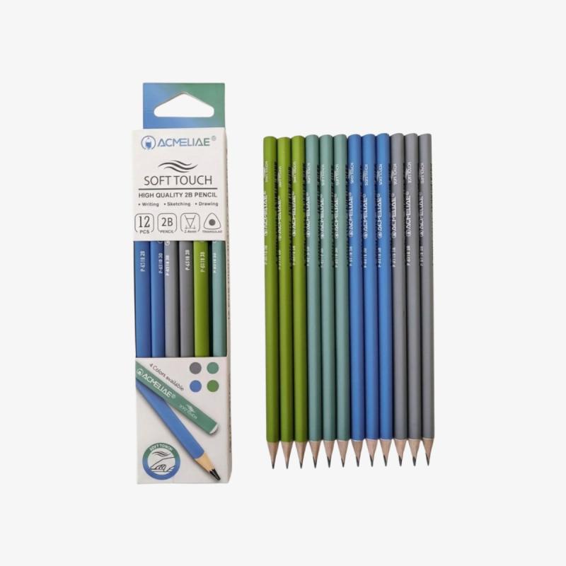 Acmeliae 2B Pencil 12pcs Pack P-6518