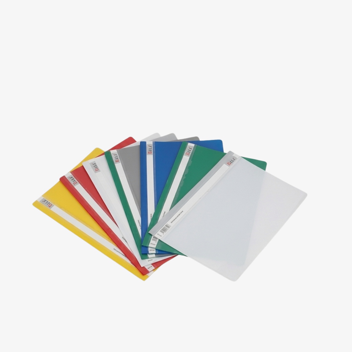 Plastic Punch File A4 Random Color 1 Pc