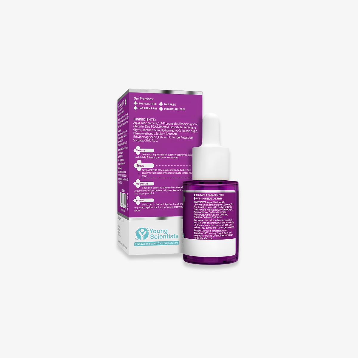 Derma 10% Niacinamide Face Serum with 2% Zinc PCA 30ml