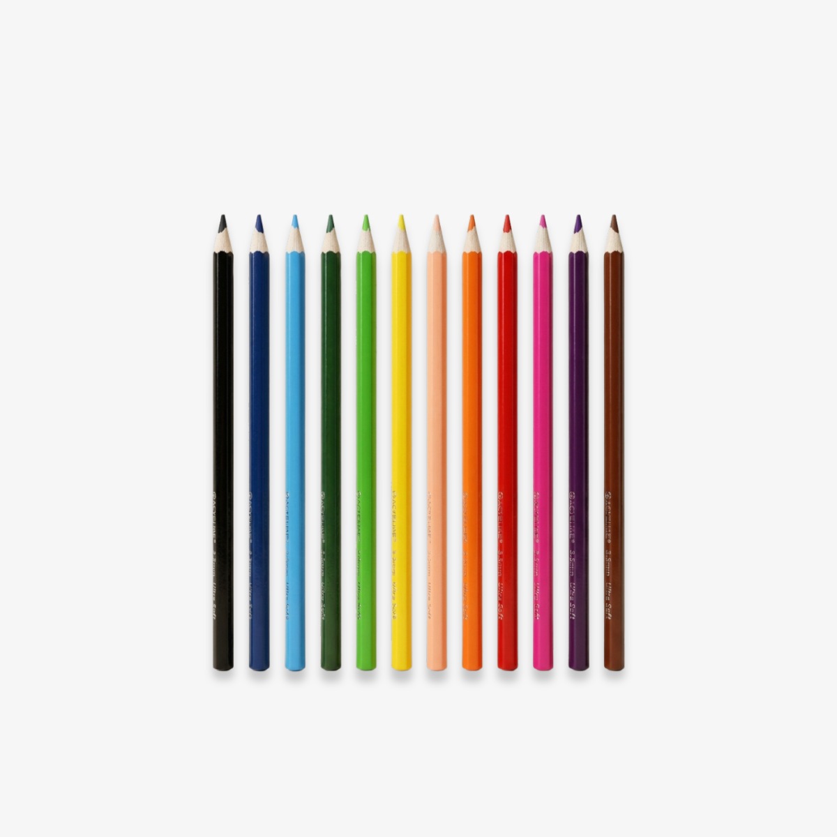 Acmeliae Ultra Soft Color Pencil 12 pcs