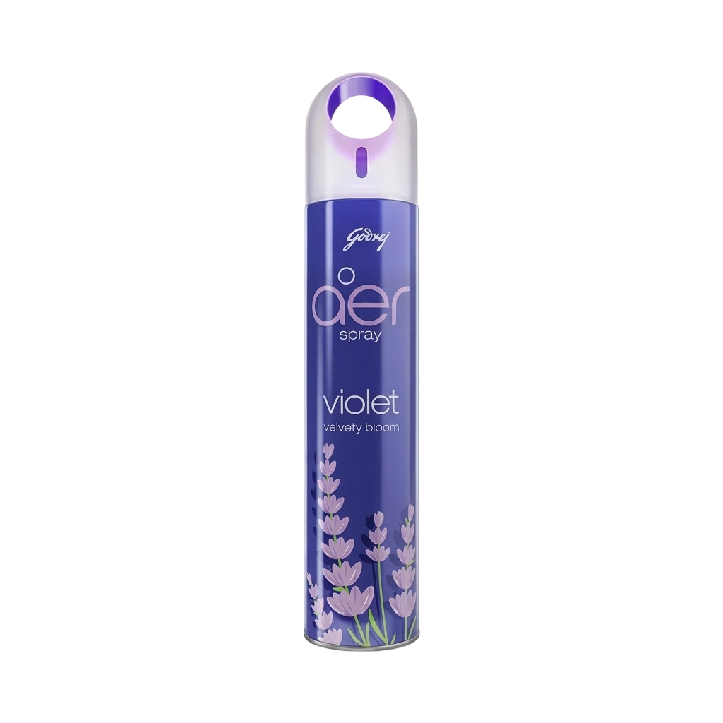 Godrej Aer Room Air Freshener Spray 300ml Violet Valley Bloom 1 Pc