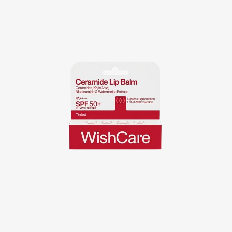 WishCare Ceramide Lip Balm Tinted Protection with SPF 50 PA++++