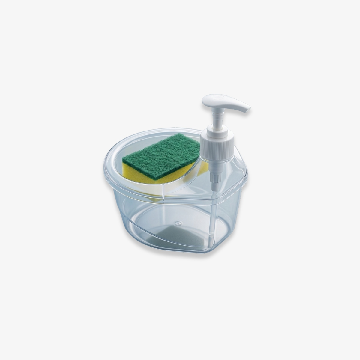 2-in-1 Dishwashing Liquid Soap Pump Dispenser