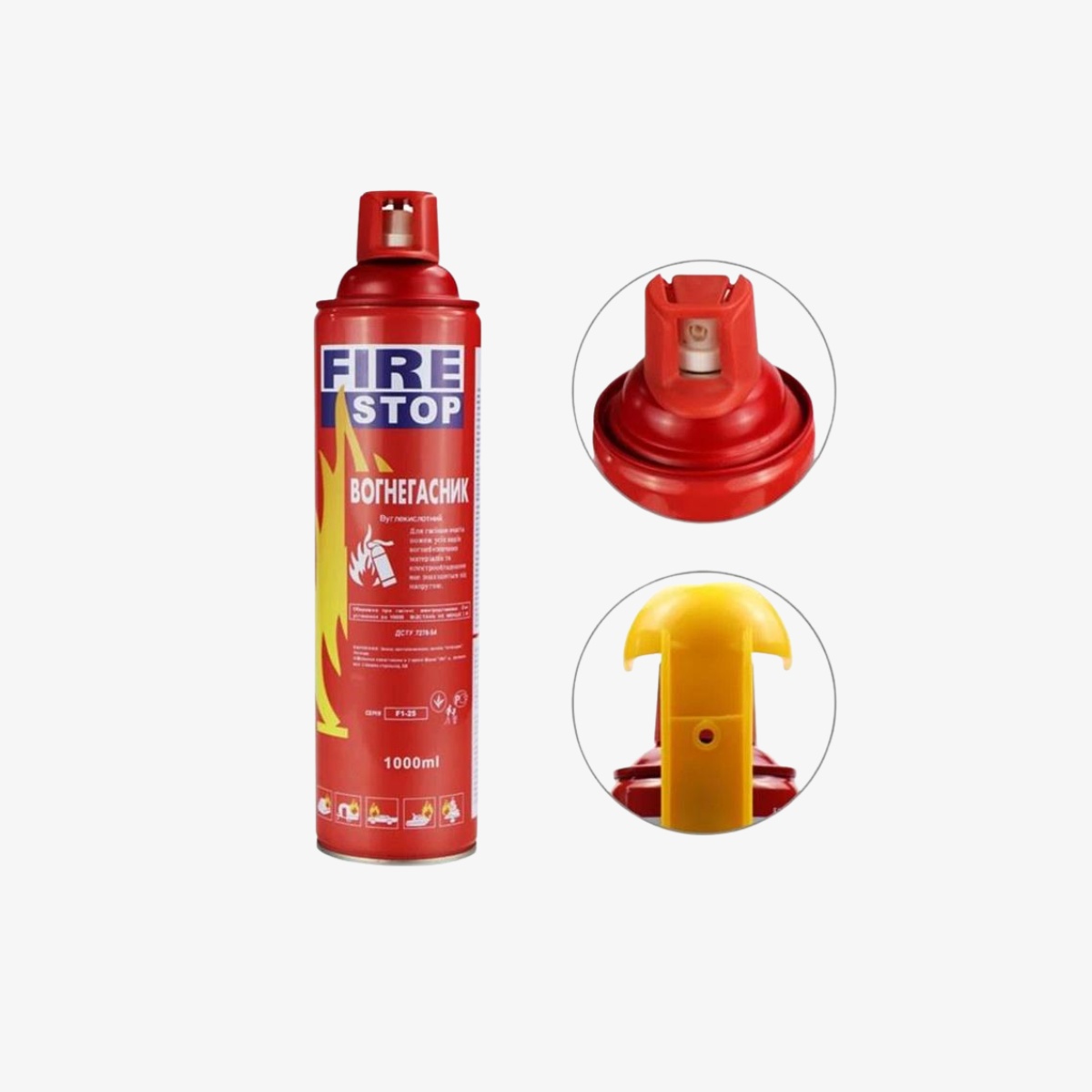 Fire Stop Portable Fire Extinguisher 1000 ml