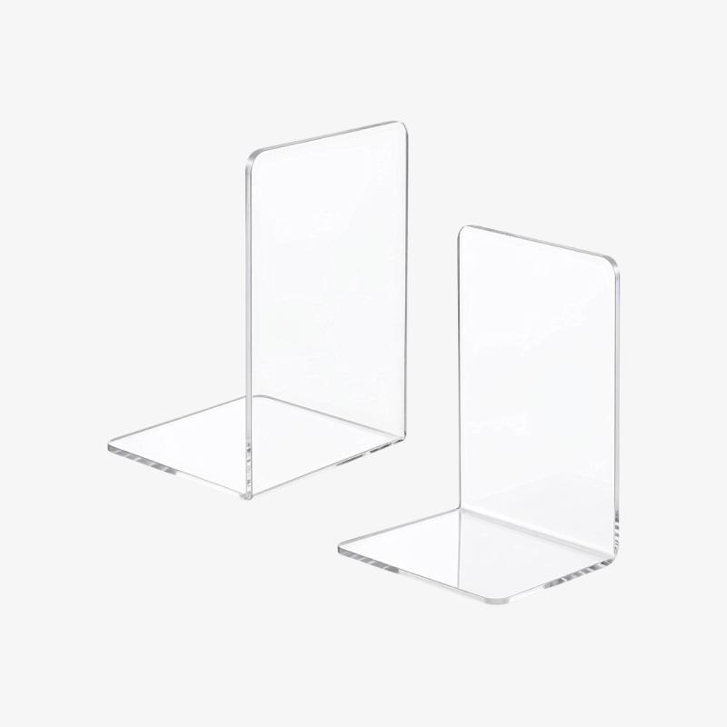 Acrylic Book Ends 2 Pcs