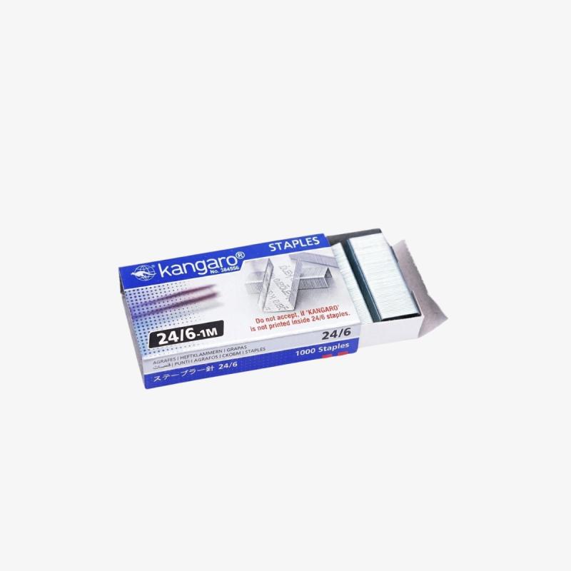 Kangaro 24/6 Staple Pins 1 Box 1000 Pcs