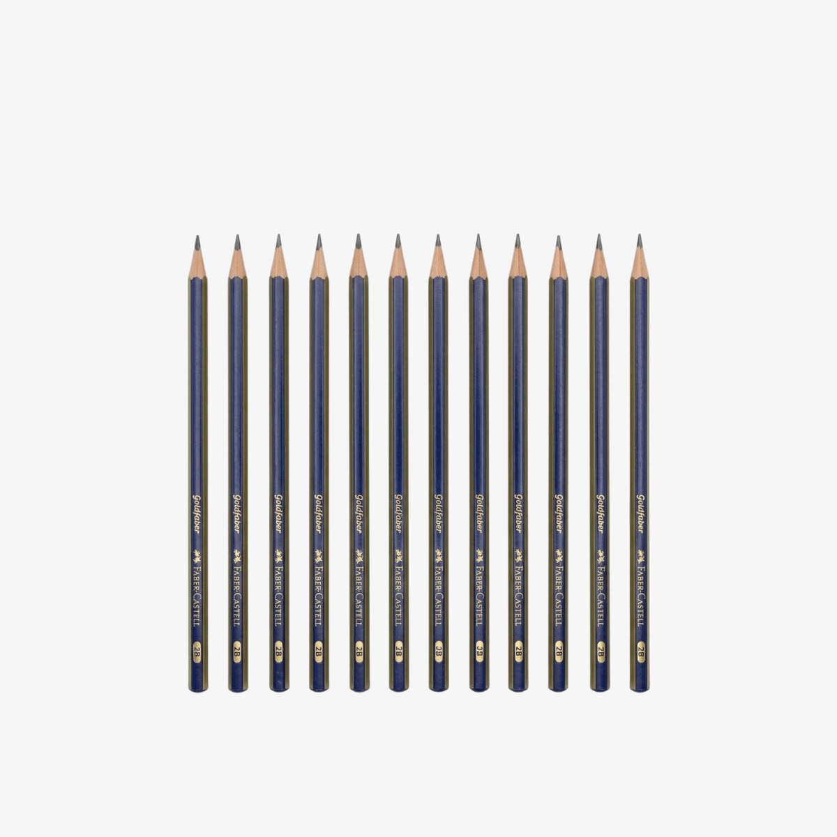Faber-Castell Goldfaber 2B Pencil 12 Pcs Pack