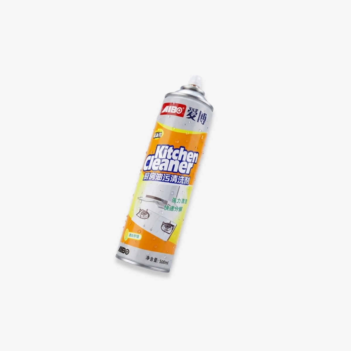 Kitchen Foam Cleaner 500ml Spray for Strong Stains