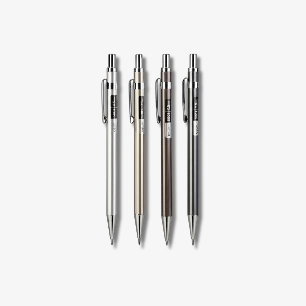 Deli Metal Mechanical Pencil 0.5mm 1 Pc E6492 Random Color