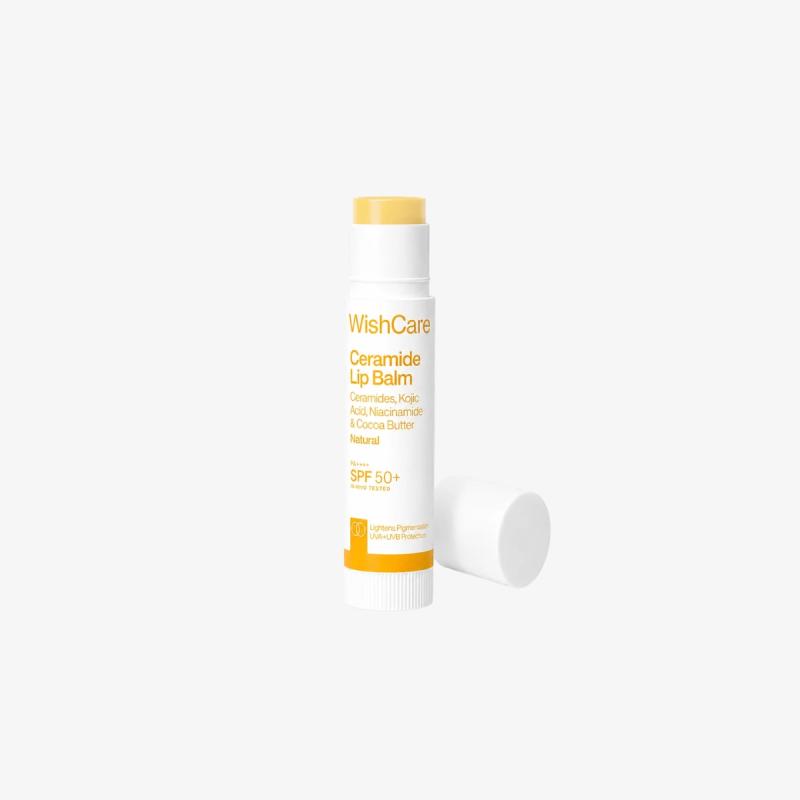 WishCare Ceramide Lip Balm Natural Hydration with SPF 50 PA++++